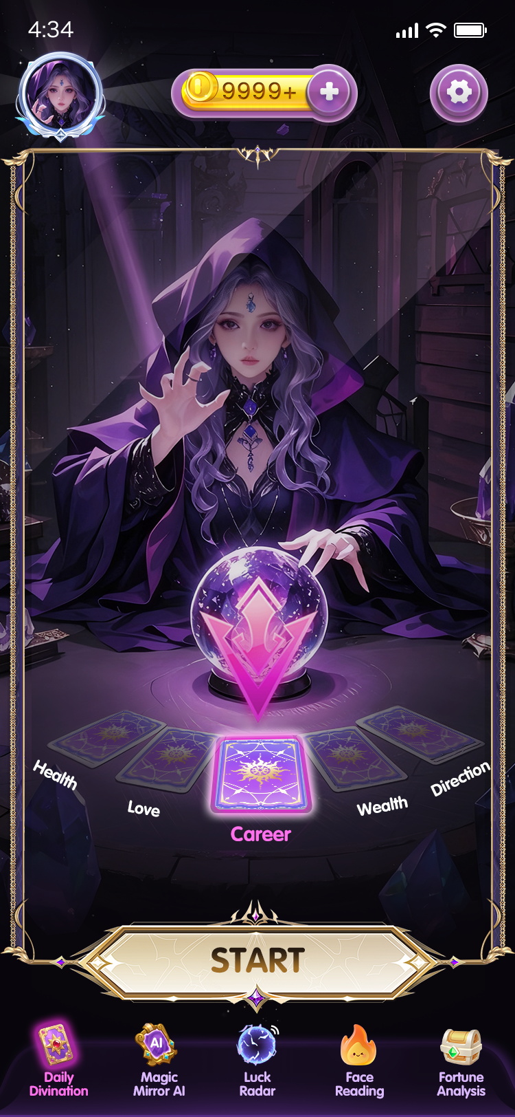 Magic Mirror Divination screenshot